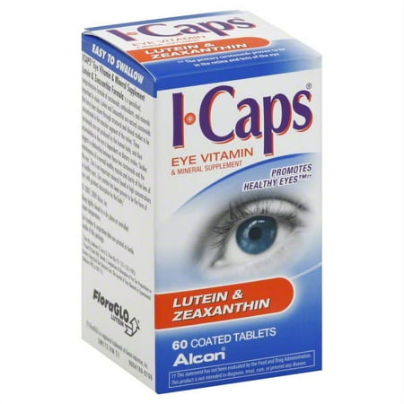 ICAPS Lutein & Zeaxanthin Tablets 60 ea