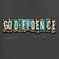 thumbnail image 6 of Wild Bobby Godfidence- Knowing I Can't But He Can Blue and Brown Cheetah Print Inspirational/Christian Men Tee, Charcoal, XX-Large, 6 of 6