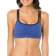 thumbnail image 5 of Fruit of the Loom Women's Spaghetti Strap Cotton Sports Bra, 3-Pack, Style-9036, 5 of 7