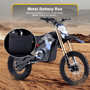 MotoTec 48V Pro Electric1500W Dirt Bike, Orange