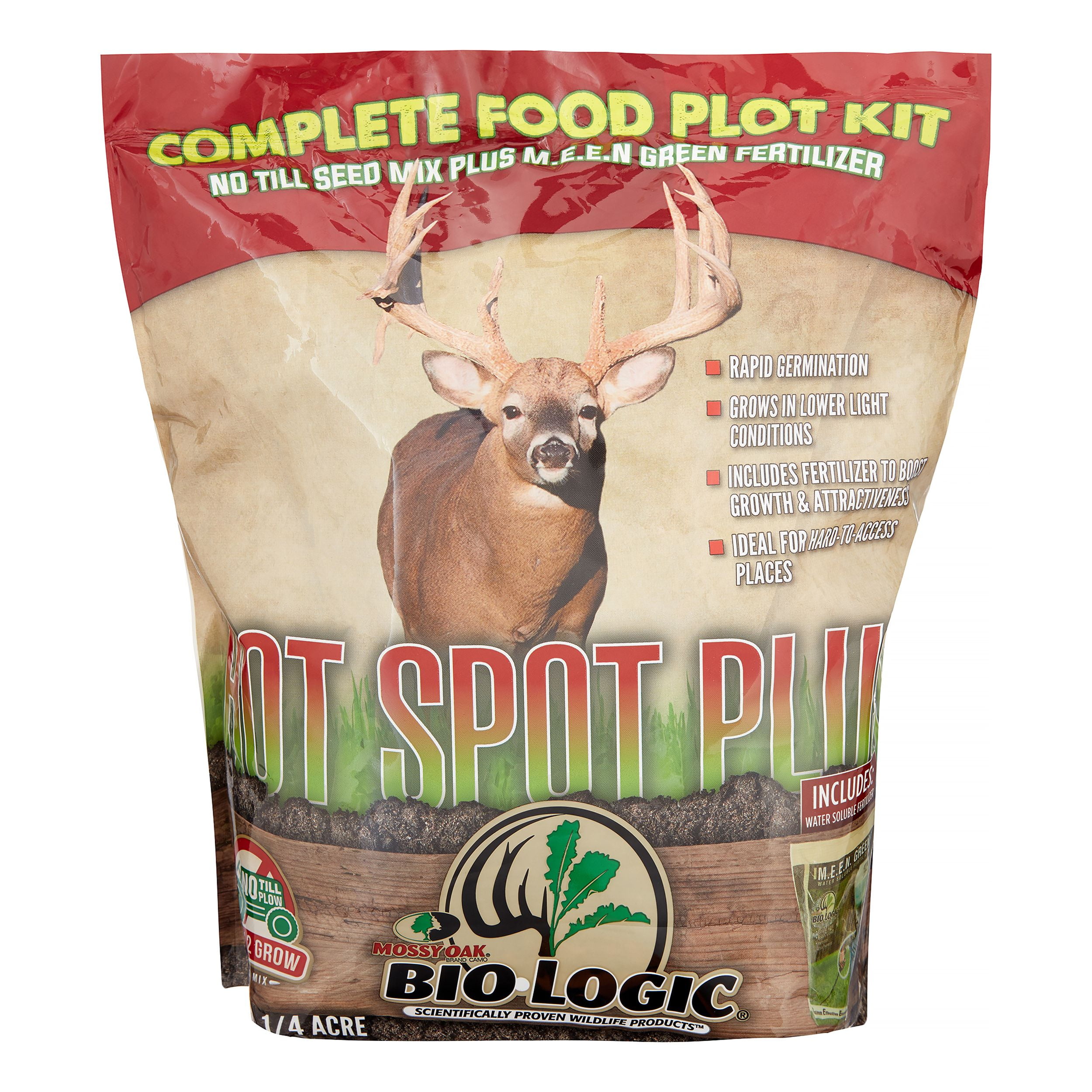 Evolved Attract Deer Forage Industries 73027 Food Plot Seed 7-Card Stud 10 LB 