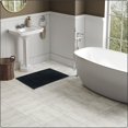 thumbnail image 4 of Hometrends 3K Solid Black Polyester Bathrug, 4 of 8