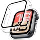 thumbnail image 1 of Yanonmyfd 2 Unidades Funda para Apple Watch Series 9 (2023) Series 8/7 41mm con Protector de Pantalla, Completa Vidrio Templado Protectora, [Resistente a Rasguños] iWatch Cover - Negro, 1 of 59