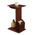 thumbnail image 1 of Designs2Go Table d'Appoint Abby Magazine C en Finition Bois Acajou Espresso, 1 of 6