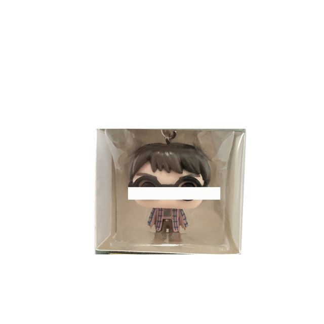 Periféricos de la película Harry Hermione Lord Voldemort Dobby Dumbledore McGonagall figuras de vinilo juguetes de modelos de colección llavero 4cm