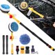 thumbnail image 4 of Kit Limpieza Cepillo Lavado Autos CHENELLE CHENLE Scrub Pincel Giratoria Giratorios Con Manija Larga Pistola Lavadora para Un Automóvil en Casa, 4 of 9