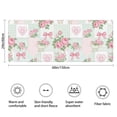 thumbnail image 3 of Pioneer Flower Floral Print Pattern Bathroom Rugs Mat, Non Slip Microfiber Bathroom Rug with Rubber Backing, Soft Mats for Bathroom Floor Tub Shower, 24"x60", 3 of 5
