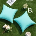 thumbnail image 6 of Waterproof Outdoor Pillow Cover | 45x45 cm Modern Solid Color Cushion Case | Weather-Resistant Backrest Protector for Patio, Pool & Garden Furniture, 6 of 7