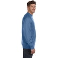 thumbnail image 3 of Hanes Men's and Big Men's Nano Premium Soft Lightweight Fleece Sweatshirt, Up to Size 3XL, 3 of 3