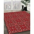 thumbnail image 3 of Ahgly Company Machine Washable Indoor Rectangle Transitional Grapefruit Red Area Rugs, 8' x 12', 3 of 7