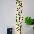 thumbnail image 1 of Guirnalda de luces Ivy Leaf 10 m 100 LED Luz blanca cálida (hy), 1 of 3