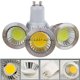 thumbnail image 2 of Bombilla GU10 superbrillante regulable blanco cálido/blanco 85-265 V 6 W 9 W 12 W 15 W 18 W Lámpara GU10 COB LED GU10/E27/E14 Foco LED, 2 of 5