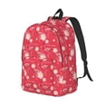 thumbnail image 2 of Yiaed Hello Summer Flamingo Print Backpack, Premium Laptop Backpack, Travel Backpack for Women, Lightweight Backpacks, Comfortable Back Pack-Small, 2 of 5