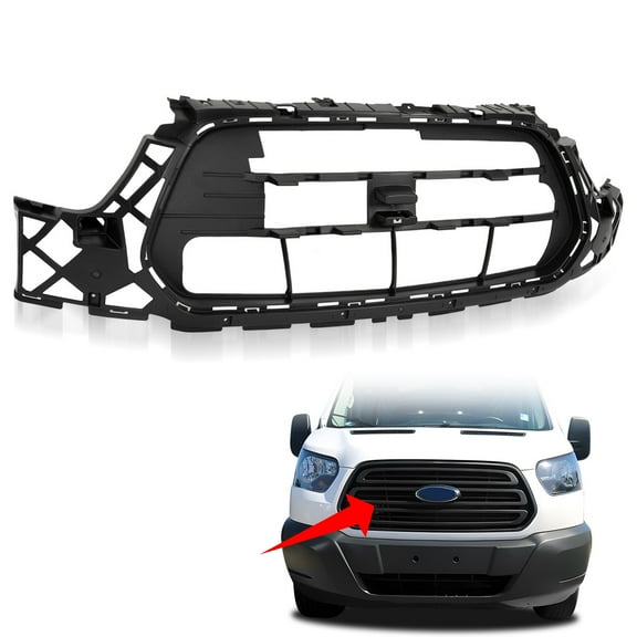 KOJEM Grill Reinforcement for 2015-2019 Ford Transit 150 250 350 HD CK4Z-17C897-BB FO1223124 Front Bumper Grille Reinforcement
