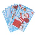 thumbnail image 1 of Calcomanías De Navidad, Colores Brillantes Patrones Lindos Pegatinas De Navidad Respetuoso Con El Medio Ambiente Fácil De Usar Para La Decoración Del Hogar ANGGREK Otros, 1 of 8