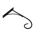 thumbnail image 1 of Soporte para colgar plantas de montaje en pared retro liso estable elegante negro soporte universal para colgar plantas para comederos de pájaros para linternas colgantes ANGGREK Otros, 1 of 8