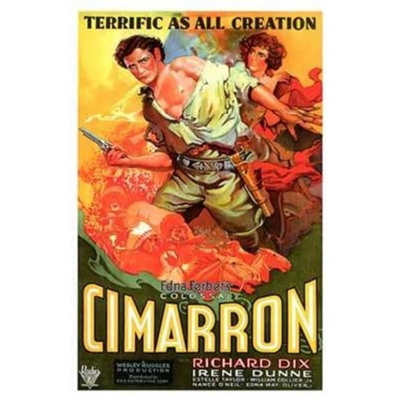 Posterazzi MOV143297 Cimarron Movie Poster - 11 x 17 in.