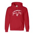 thumbnail image 2 of Go All Out Game Day Football Sweatshirt Hoodie Mens/Women, 2 of 5