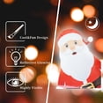 thumbnail image 3 of PULLIMORE 1 Set Christmas Themed Car Magnetic Stickers Santa Claus Reflective Decals Xmas Decorations Soft Glue Refrigerator Sticker, 3 of 7