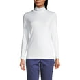 thumbnail image 3 of Lands' End Women's Supima Cotton Long Sleeve Turtleneck, 3 of 3