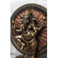 thumbnail image 4 of Ebros 9.25" Tall Hindu Dancing Ganesha in One Legged Yoga Pose On Lotus Figurine, 4 of 6