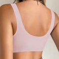 thumbnail image 6 of Sports Bras for Women Front Button Comfort Back Smoothing Push Up Bra Push Up Bra Pink M, 6 of 6