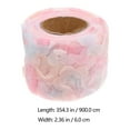 thumbnail image 6 of CTIRCHIU Vintage Style Pink Rose Lace Trim for DIY Dress and Craft Decoration, 6 of 8