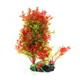 thumbnail image 1 of 1uds Acuario Plástico Plantas, Artificial Acuática Planta para Peces Tanque Planta Paisaje Decoración, Rojo, Verde, 7,87", 1 of 7