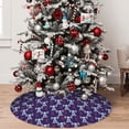 thumbnail image 5 of Yiaed Cell Tower Print Christmas Tree Skirt , Tree SkirtsTree Mat for Christmas Winter Holiday Indoor Decorations-36", 5 of 7