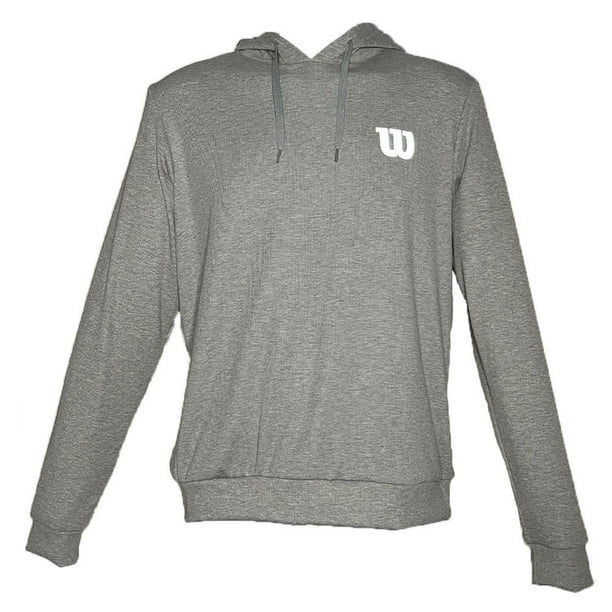 Sudadera Wilson Talla EG Deportiva con Gorra RIB Gris