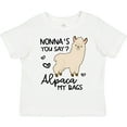 thumbnail image 3 of Inktastic Nonna's You Say Alpaca My Bags Boys or Girls Toddler T-Shirt, 3 of 5