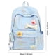 thumbnail image 2 of 805 Color Ins Mochila Gran Capacidad Bolso Escolar para Estudiantes (azul) Azul, 2 of 9