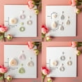 thumbnail image 3 of Irregular DIY Ceramic Earrings Soft Pottery Geometric Shape Hollow Earrings Cut Mold Earrings Polymer Clay Cutter Earrings Clay Shape Cutting Tool Polymer Clay Mold A, 3 of 8