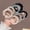 Black (2 pcs), variant on Simple satin ribbon hair tie for women, high ponytail, does not collapse; hair cord, colored cord, elastic band, hair accessory.
