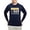 Navy, variant on - Proud Dad Of A Soldier White And Gold Long Sleeve T Shirt - Long Sleeve Dark T-Shirt