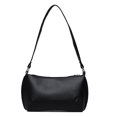 thumbnail image 2 of Bolsa de mano clásico con textura de Color sólido para mujer Ehuebsd de piel sintética bolso de hombro diseño creativo y delicado elegante, 2 of 7