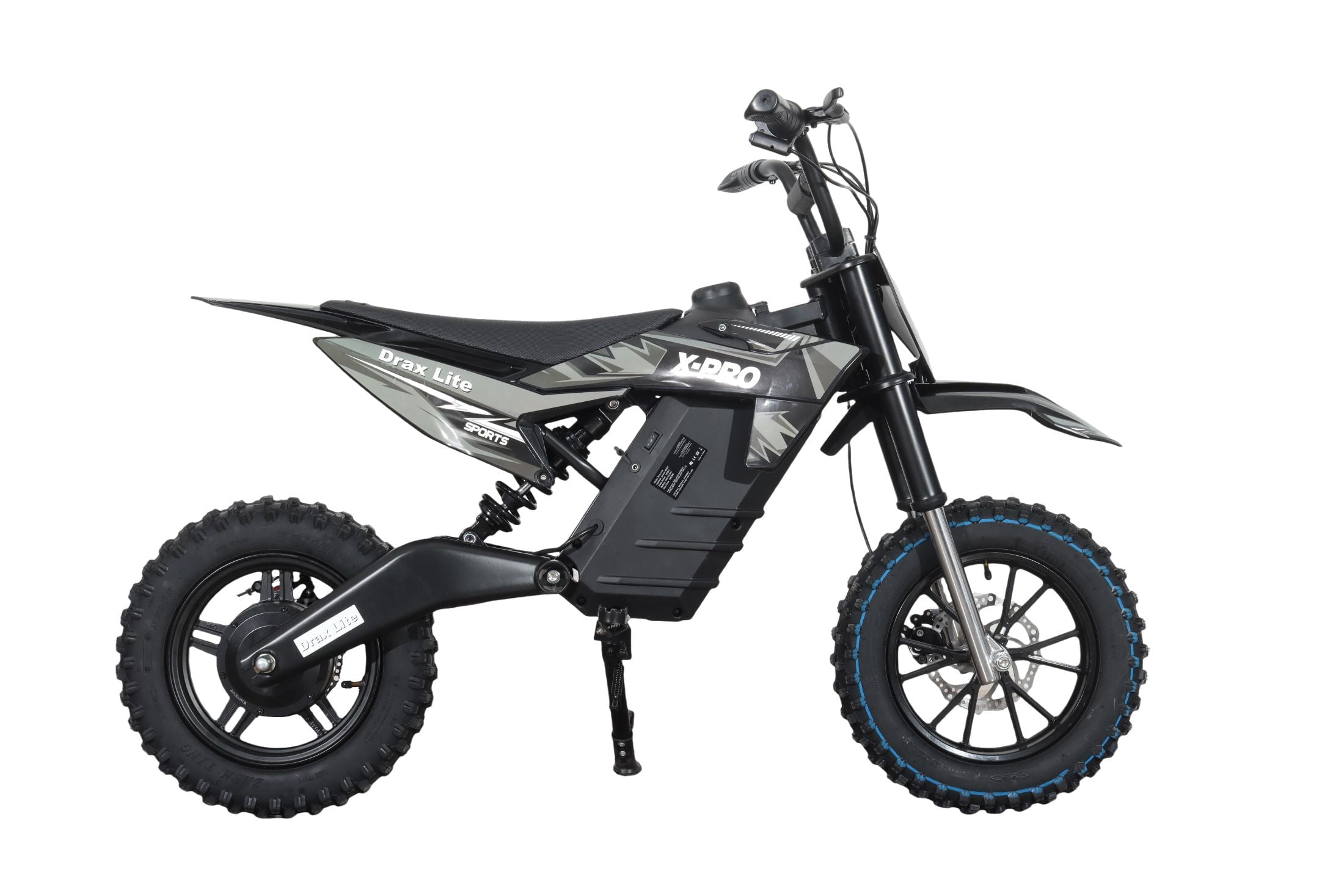 X-Pro 1200W Electric Dirt Bike Drax Lite for Kids & Teens, 3 Speed Modes with 10" Pneumatic Tires!