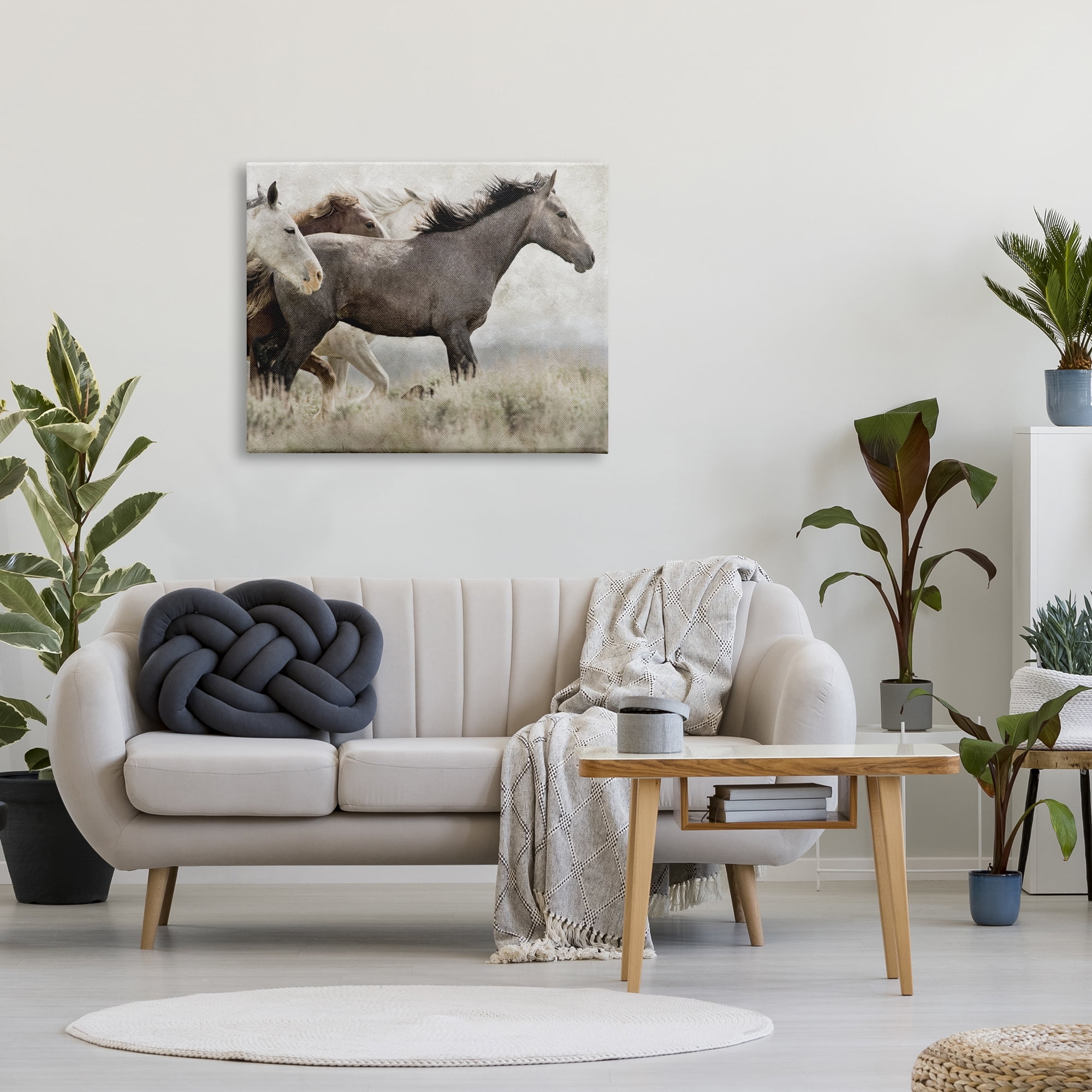 Stupell Industries Rustic Southwestern Horses Animals & Insects Photography Gallery Wrapped Canvas Art Print Wall Art, 40 x 30