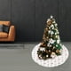 thumbnail image 4 of de árbol de Navidad 35.43 pulgadas Suave de 122cm rojo Colcomx Falda de árbol, 4 of 7