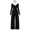 A3 Black, variant on BODOAO Women's 2 Piece Sweatshirt Set Long Sleeve Scoop Neck Crop Top and Wide Leg Pants Casual Lounge Tracksuit, Soft Matching Outfit for Travel, Home and Daily Wear Set Black L