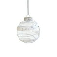 thumbnail image 2 of PRETXORVE Christmas Decorations, Christmas Ornaments, 3.14-inch Plastic Transparent Ball Christmas Ball Striped Adhesive Hanging Christmas Tree Decoration, 2 of 6