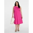 thumbnail image 2 of Time and Tru Women's Cotton Sleeveless Tiered Midi Dress, Sizes XS-XXXL, 2 of 5