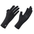 thumbnail image 4 of Guantes de protección solar Cola para mujer conducción golf deportes al aire libre playa Negro, 4 of 8