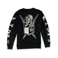 thumbnail image 2 of Neff Electron Sudadera para Hombre, Negro, Mediano Neff Camisa de entrenamiento, 2 of 2