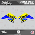 thumbnail image 4 of Kalair GFX Graphics Kit for Suzuki RMZ250 (2004-2006) Icon Series, 4 of 5