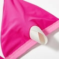 thumbnail image 7 of MGDXOX Womens High Waisted Thong Bikini Sets Spaghetti Triangle Top Deep V Neck Two Piece Swimsuit Bathing Suits Pink L, 7 of 7