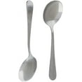 thumbnail image 2 of Winco 0015-04, Lafayette Heavyweight Bouillon Spoon, 18/0 Stainless Steel, Satin Finish, 12/Pack, 2 of 4