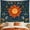 D, variant on XaaKee Wall Tapestry, Celestial Tapestry Art Sunburst Large Tapestry, High-Quality Polyester Bedroom Tapestry, Apartment And Studio Decor, 60x40Inch