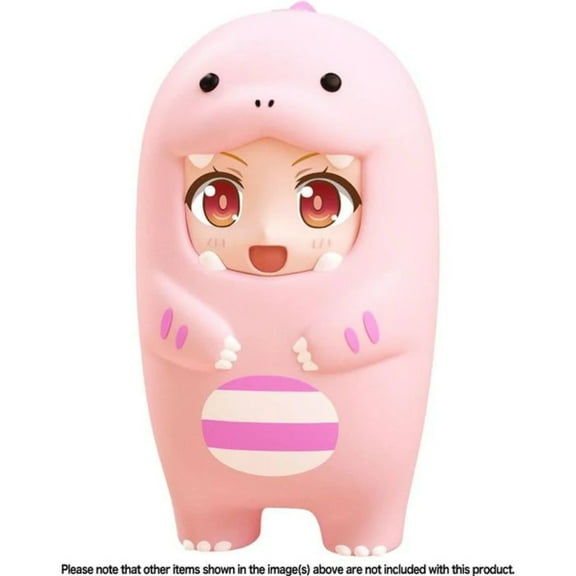 Nendoroid More Face Parts Case (Pink Dinosaur)