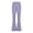 Purple#girl flare leggings, variant on lcziwo Girl Flare Leggings Cross High Waisted Yoga Bootcut Pants Stretchy Bell Bottoms Legging Casual Trouser with Pockets Purple,7 Years